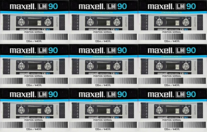 Compact Cassette: Maxell / Hitachi Maxell - LN 90