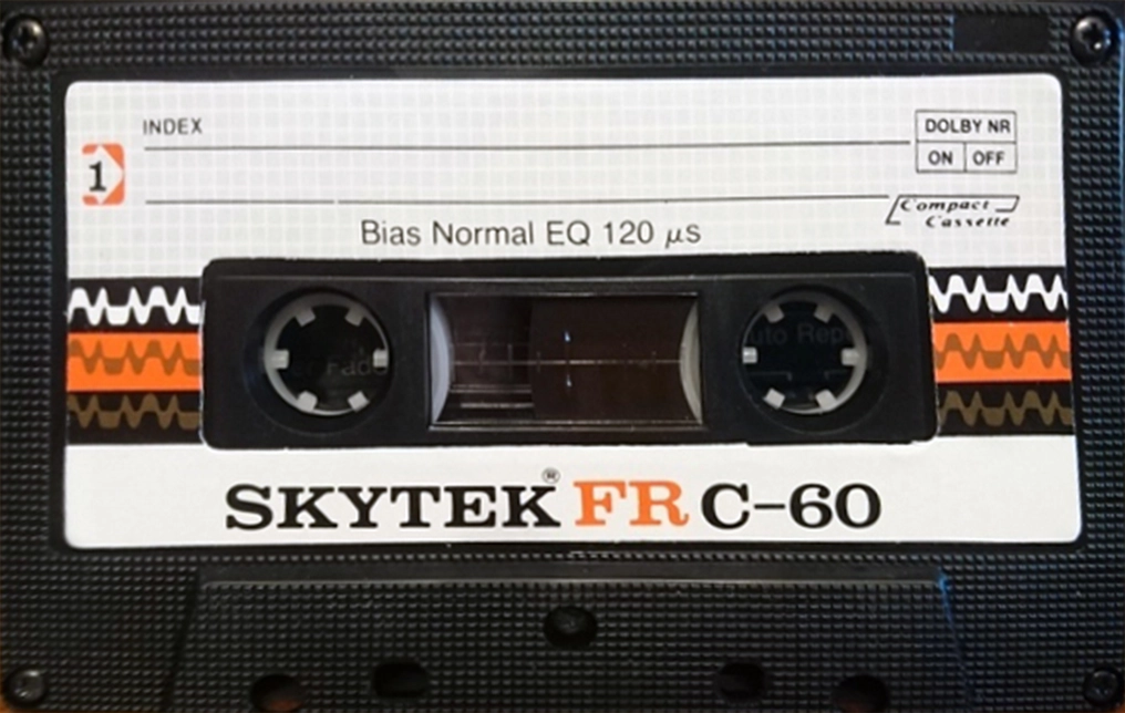 Compact Cassette Skytek FR 60 Type I Normal 1985 Europe
