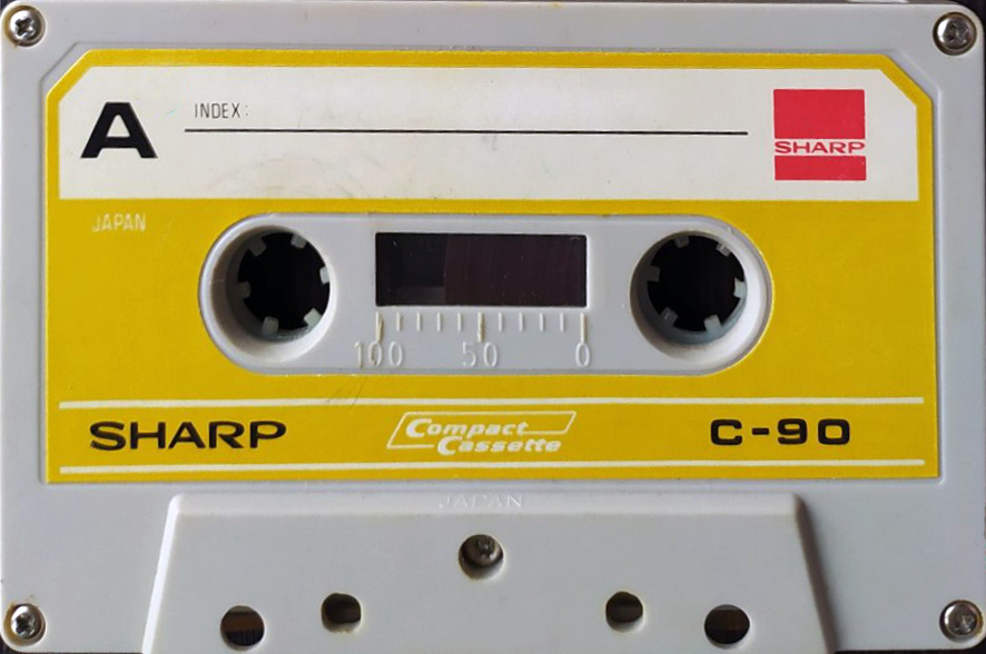 Compact Cassette Sharp 90 Type I Normal 1971 Worldwide