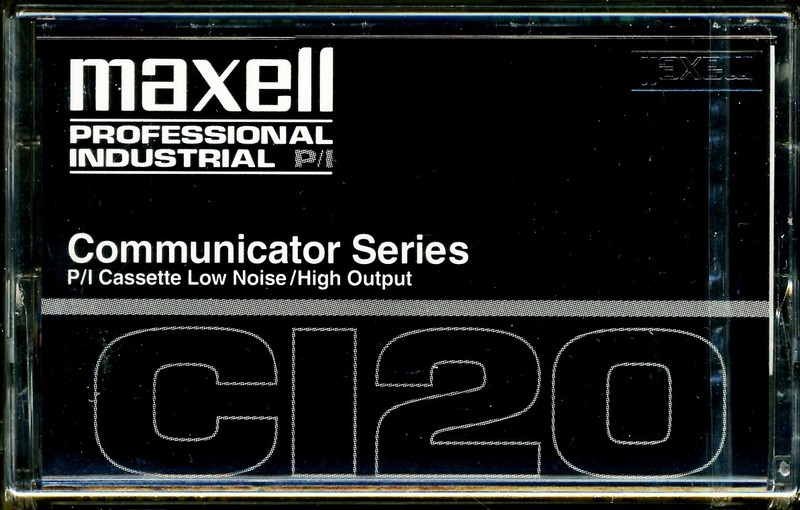 Compact Cassette: Maxell / Hitachi Maxell - Communicator Series 120