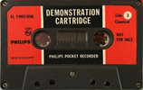 Compact Cassette Philips EL 1903 "05K" Demonstration Tape 1965 Europe