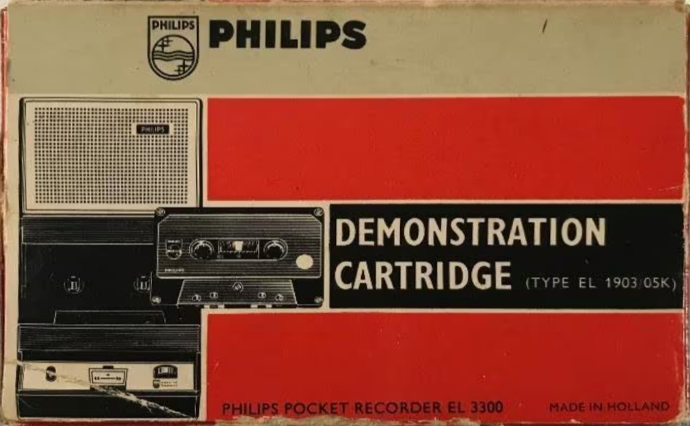 Compact Cassette Philips EL 1903 "05K" Demonstration Tape 1965 Europe