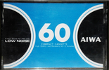 Compact Cassette Aiwa LN 60 Type I Normal 1976 Japan