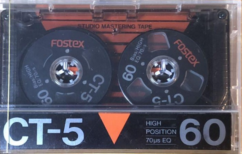 Compact Cassette Fostex 60 "CT-5" Type II Chrome Japan