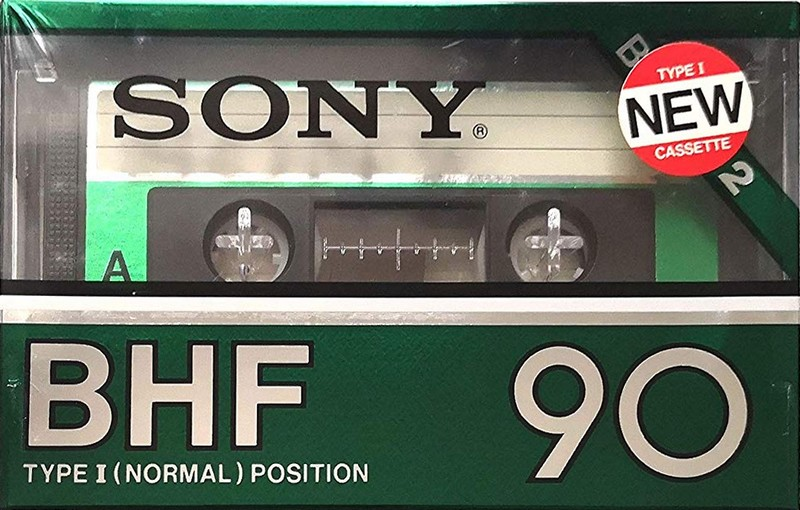 Compact Cassette Sony BHF 90 Type I Normal 1982 Japan