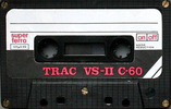 Compact Cassette Trac 60 "VS-II" Type I Normal
