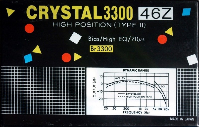 Compact Cassette: Unknown Crystal 3300 -  46