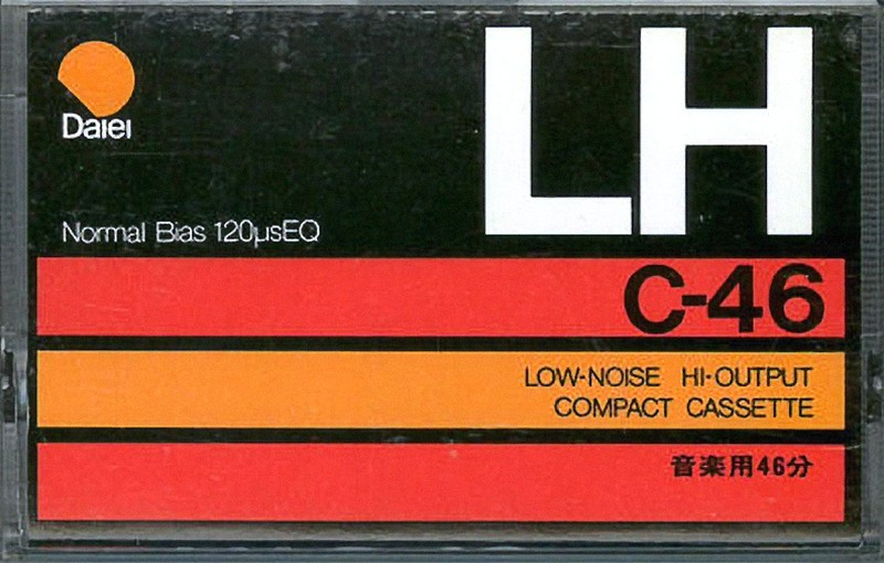 Compact Cassette Daiei LH 46 Type I Normal 1978 Japan