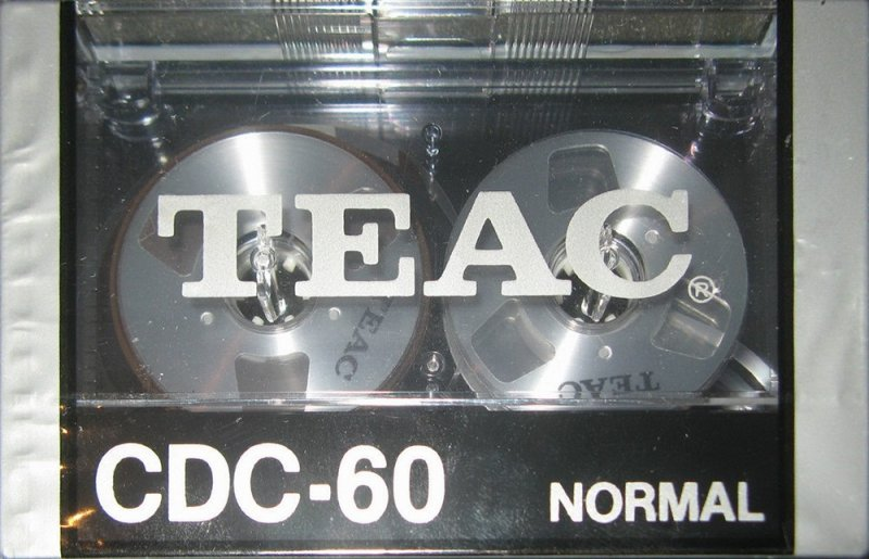 Compact Cassette Teac CDC 60 Type I Normal 1982 USA
