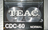 Compact Cassette Teac CDC 60 Type I Normal 1982 USA
