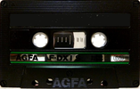 Compact Cassette AGFA F-DX I S 60 Type I Normal 1987 Europe