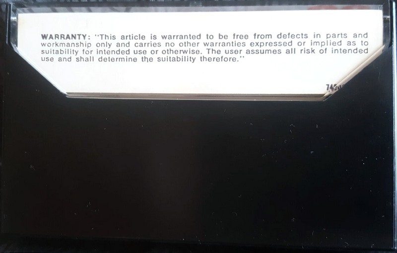 Compact Cassette Atex 60 Type I Normal USA