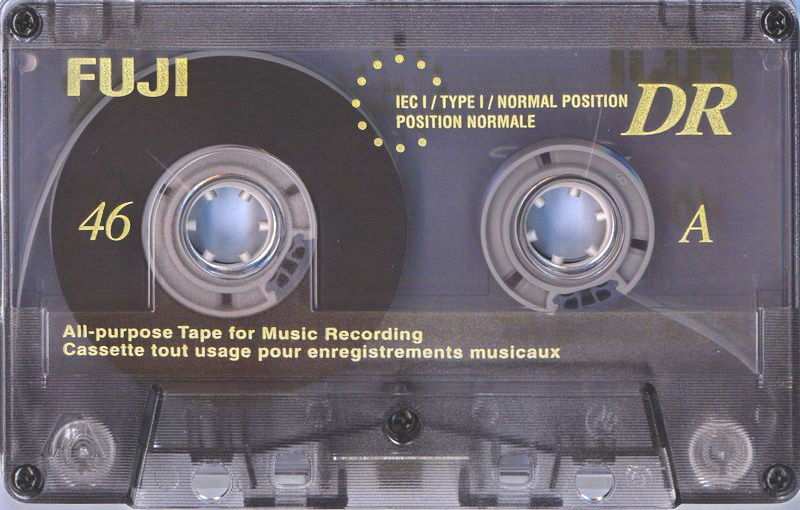 Compact Cassette Fuji DR 46 Type I Normal 1998 Europe