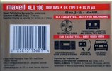 Compact Cassette Maxell XLII 100 Type II Chrome 1998 North America