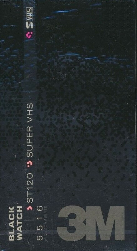VHS, Video Home System 3M 5516 120 "ST120" Type I Normal 1988 USA