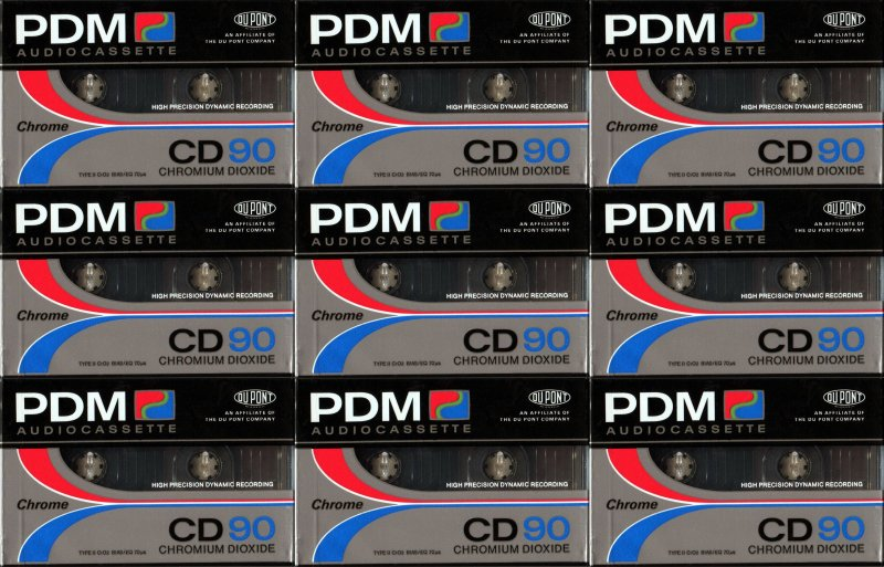 Compact Cassette:  PDM - CD 90