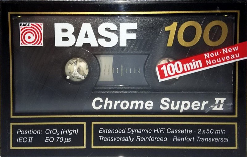 Compact Cassette: BASF  - Chrome Super II 100