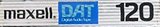 Digital Audio Tape Maxell 120 Type IV Metal 1990 Japan
