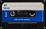 Compact Cassette Mir couleurs 45 Type I Normal France