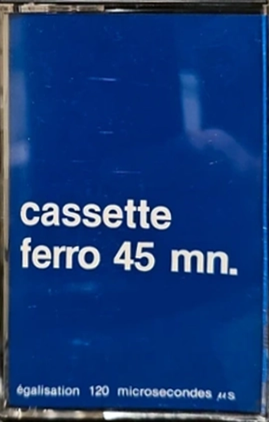 Compact Cassette Mir couleurs 45 Type I Normal France