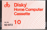 Compact Cassette Disky 10 "60872" Computer Cassette Europe