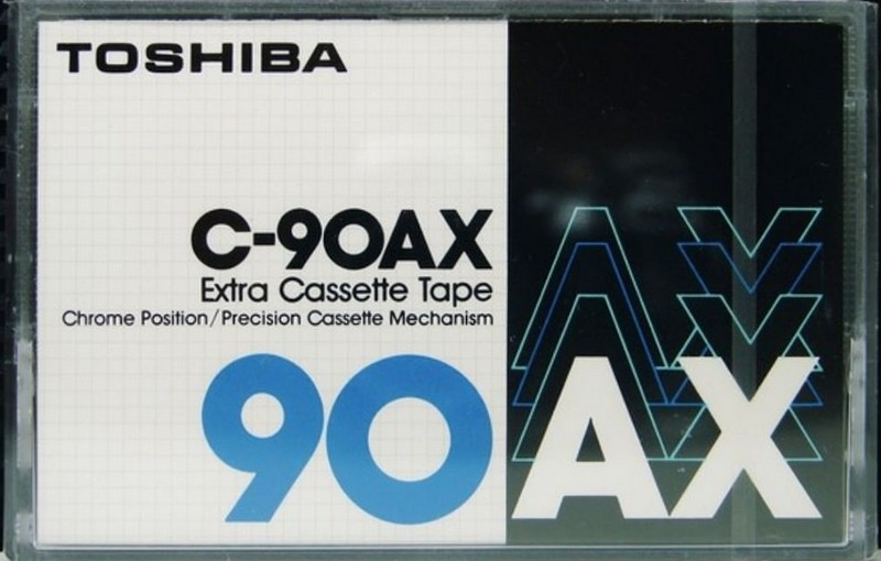 Compact Cassette:  Toshiba - AX 90