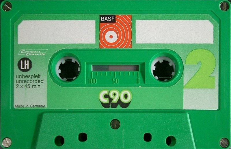 Compact Cassette: BASF  -  90