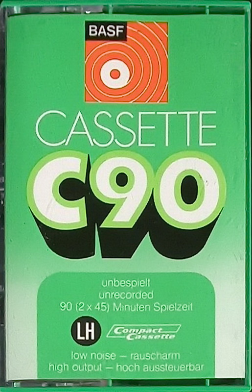 Compact Cassette: BASF  -  90