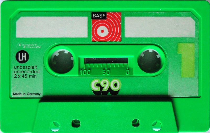 Compact Cassette BASF 90 Type I Normal 1971 Germany
