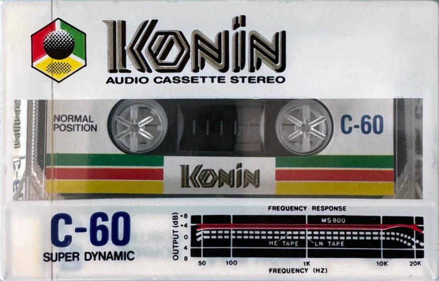 Compact Cassette Konin 60 Type I Normal China