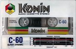 Compact Cassette Konin 60 Type I Normal China
