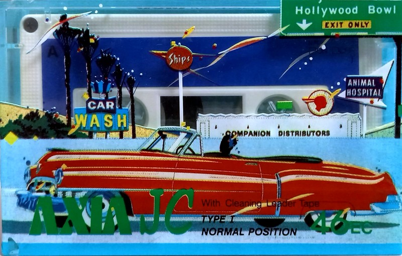 Compact Cassette AXIA JC 46 "JC 46 EC" Type I Normal 1987 Japan