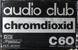 Compact Cassette Audio Club 60 Type II Chrome 1981 Germany