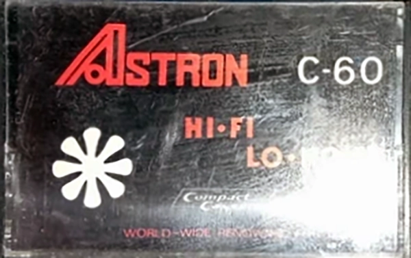 Compact Cassette Astron 60 Type I Normal 1976 USA