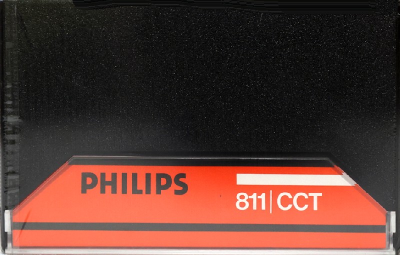 Compact Cassette Philips 811 CCT Cleaning Cassette 1984 Netherlands