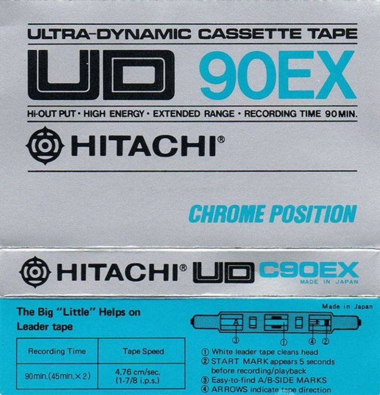 Compact Cassette: Maxell / Hitachi Hitachi - UD 90