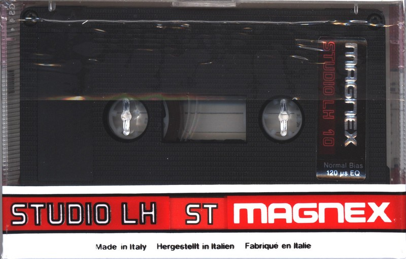 Compact Cassette Magnex Studio LH 10 "ST" Type I Normal 1984 Europe