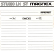 Compact Cassette Magnex Studio LH 10 "ST" Type I Normal 1984 Europe