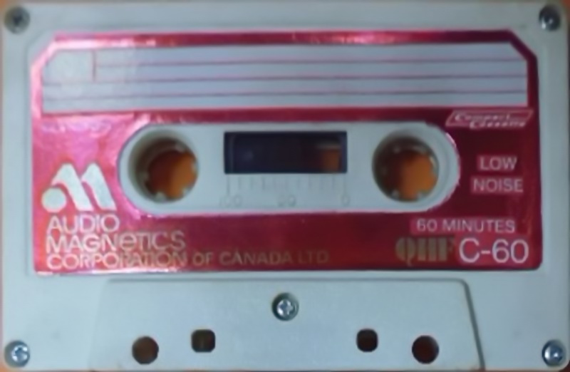 Compact Cassette:  Audio Magnetics - QHF 60