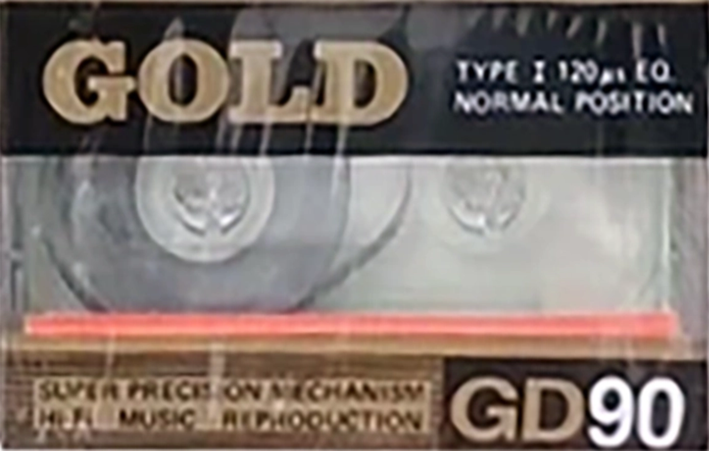 Compact Cassette Gold GD 90 Type I Normal Unknown Country