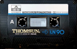 Compact Cassette Thomsun LN 90 Type I Normal Worldwide