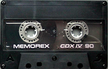 Compact Cassette Memorex CDX IV 90 Type IV Metal 1989 Canada, USA