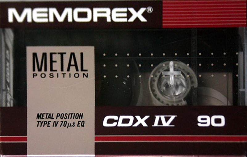 Compact Cassette: Memorex  - CDX IV 90