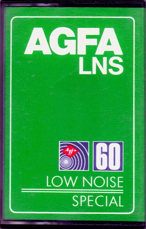 Compact Cassette AGFA LNS 60 Type I Normal 1980 Europe