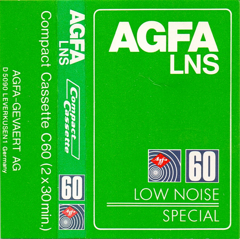 Compact Cassette: AGFA  - LNS 60