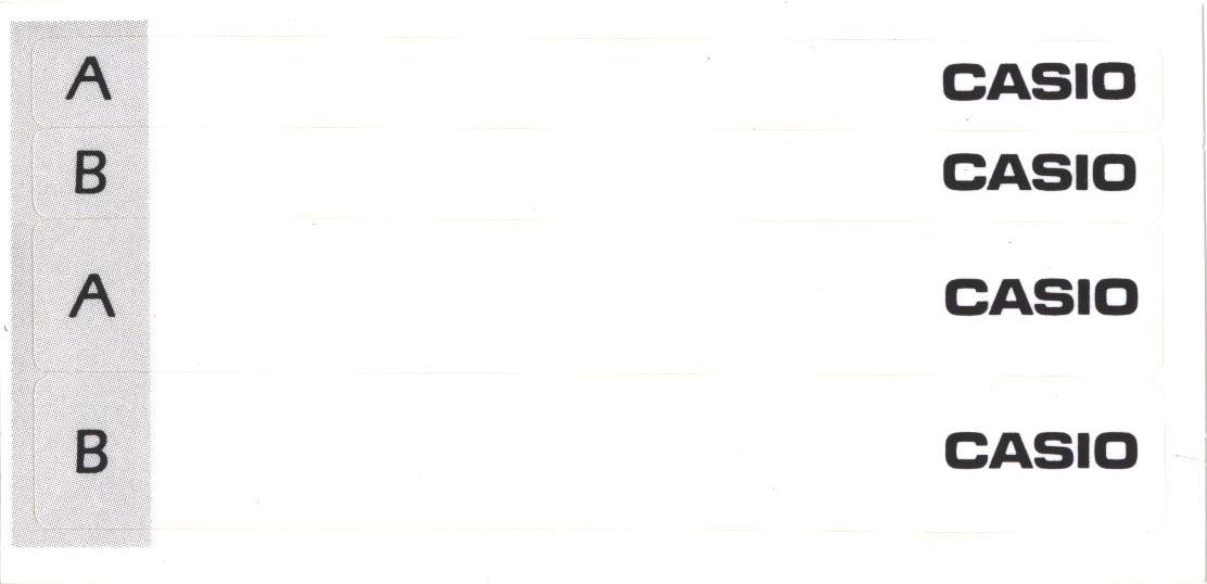 Compact Cassette Casio AG 60 Type I Normal 1990 Europe, USA