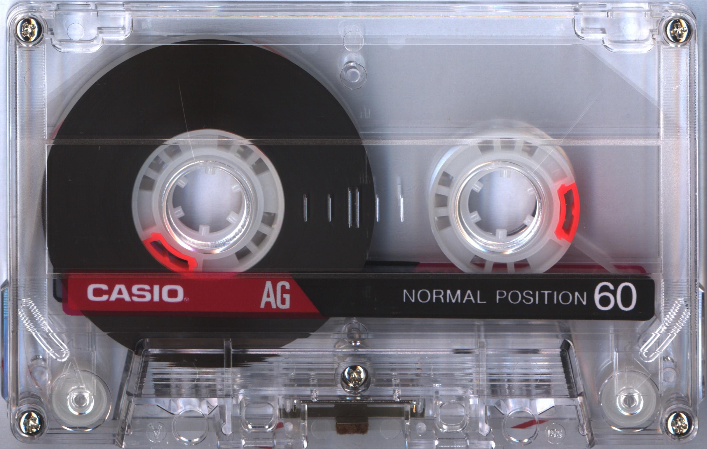 Compact Cassette: GoldStar / LG Casio - AG 60