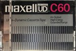 Compact Cassette Maxell UD 60 Type I Normal 1972 Europe