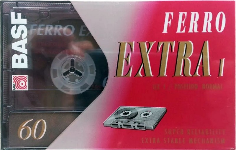 Compact Cassette BASF Ferro Extra I 60 Type I Normal 1994 Europe