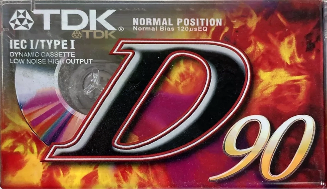 Compact Cassette TDK D 90 Type I Normal 2001 Europe